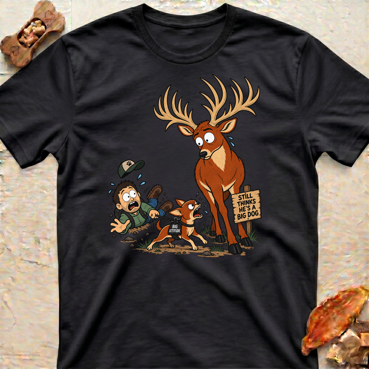 Chihuahua and Deer T-Shirt