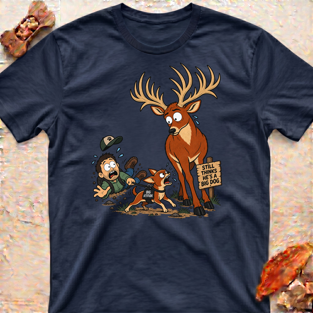 Chihuahua and Deer T-Shirt