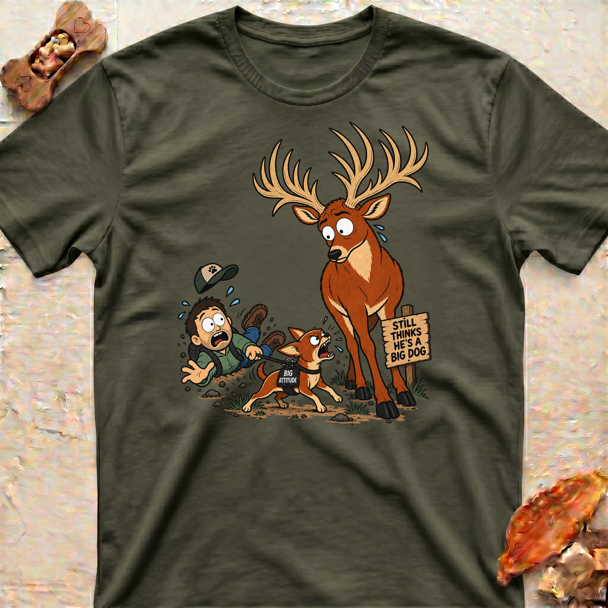 Chihuahua and Deer T-Shirt
