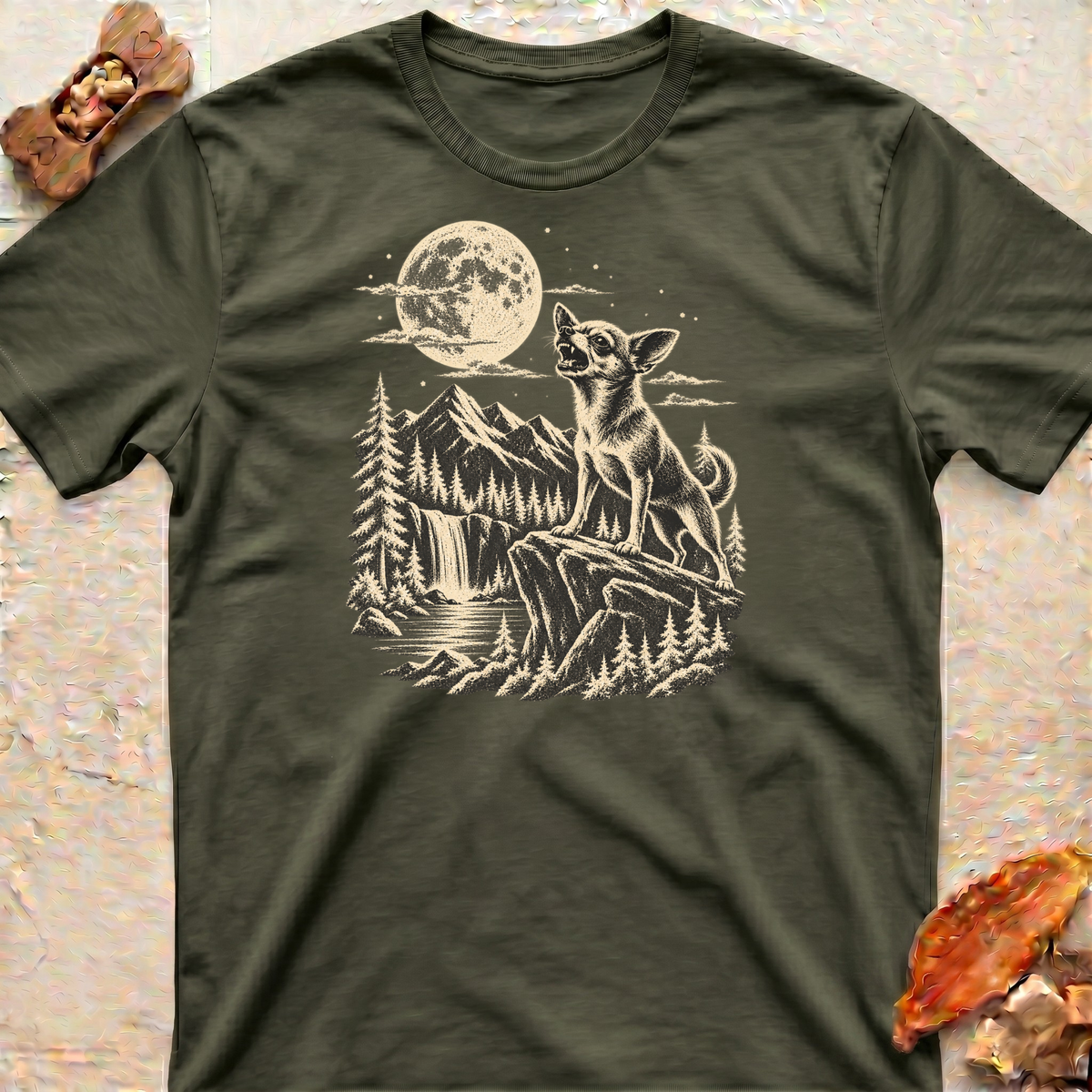 Wolf Chihuahua T-Shirt