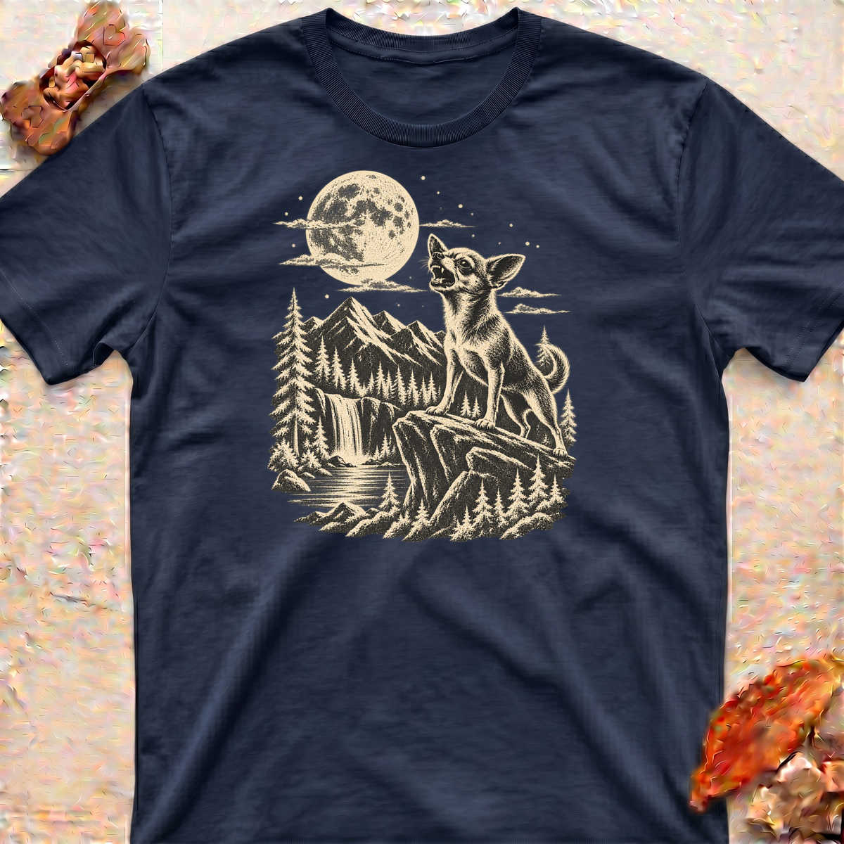 Wolf Chihuahua T-Shirt