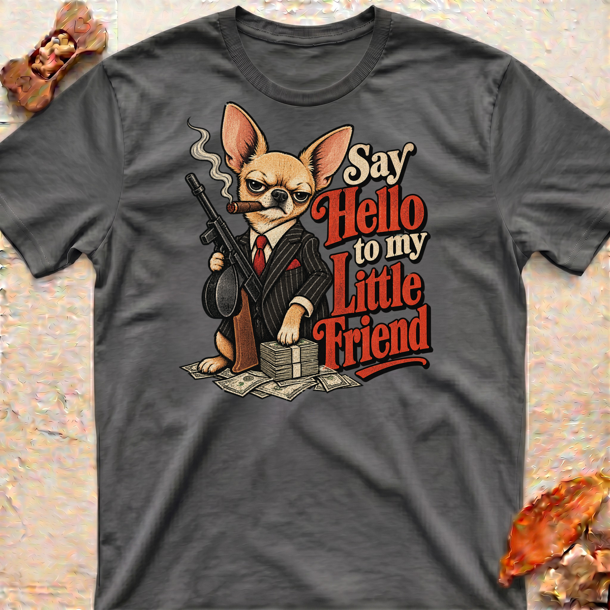 Gangster Chihuahua T-Shirt