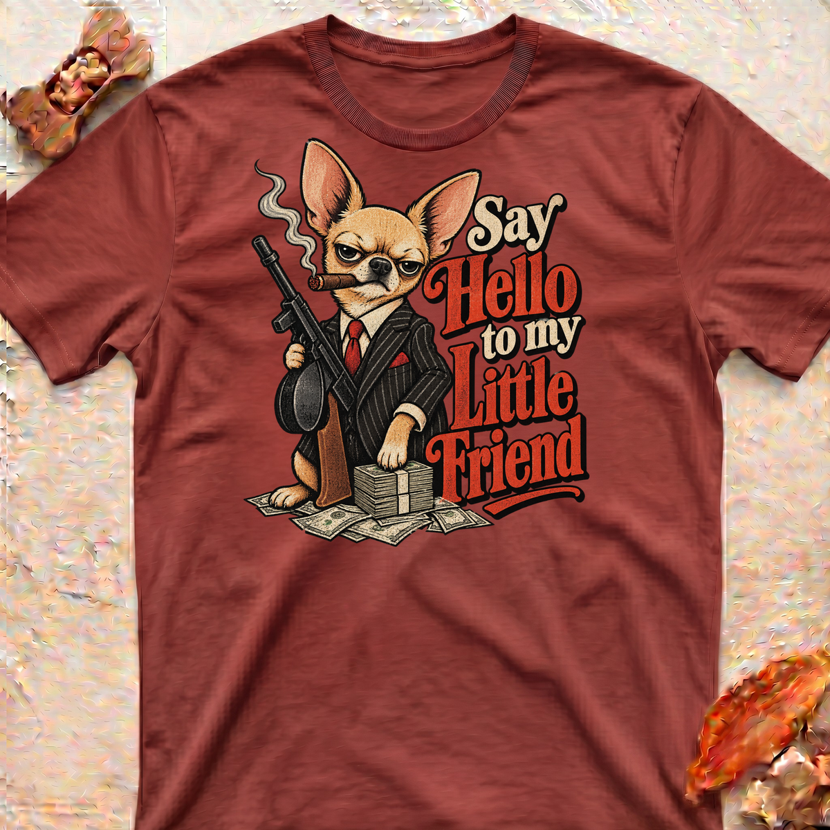 Gangster Chihuahua T-Shirt