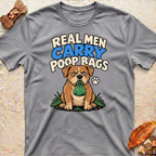 Poop Bag Bulldog T-Shirt