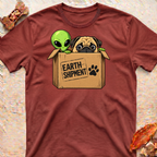 Pug and Alliens T-Shirt