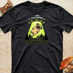 Abducted Pug T-Shirt