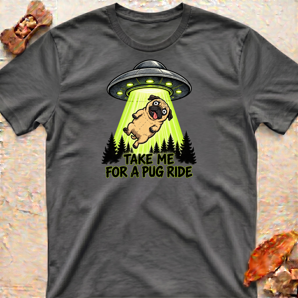 Abducted Pug T-Shirt