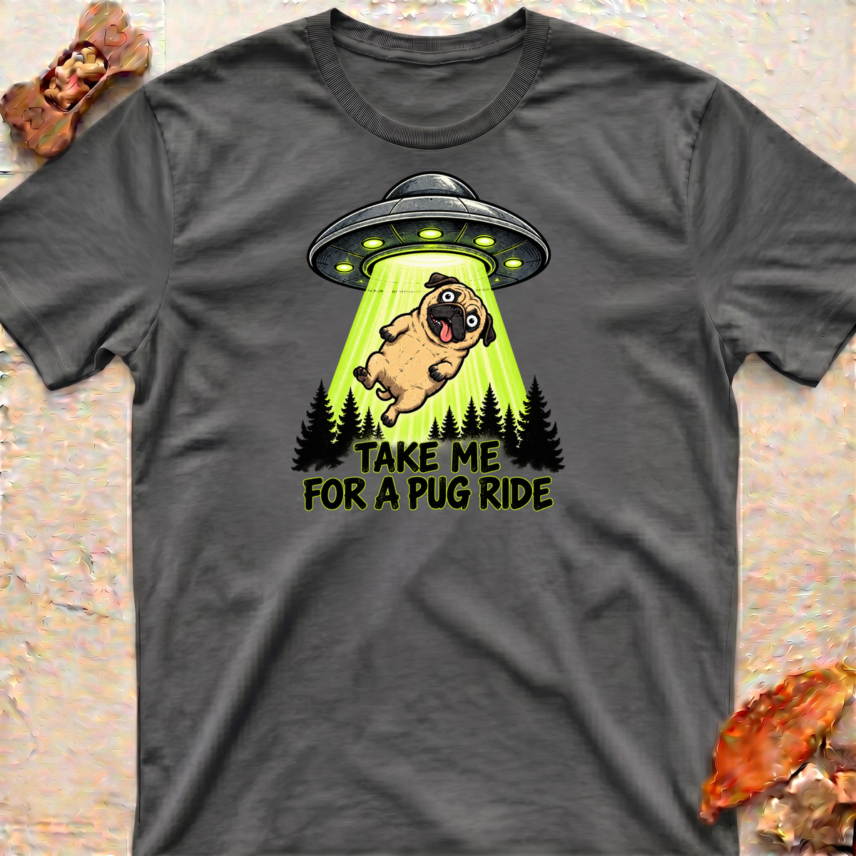 Abducted Pug T-Shirt