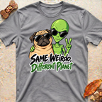 Alien and Pug T-Shirt