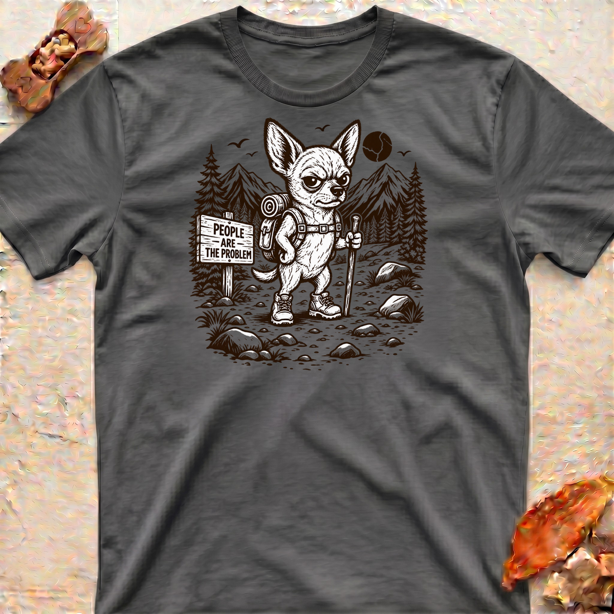 Hiking Chihuahua T-Shirt
