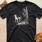 Jack Pees on Big Foot T-Shirt