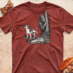 Jack Pees on Big Foot T-Shirt