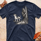 Jack Pees on Big Foot T-Shirt