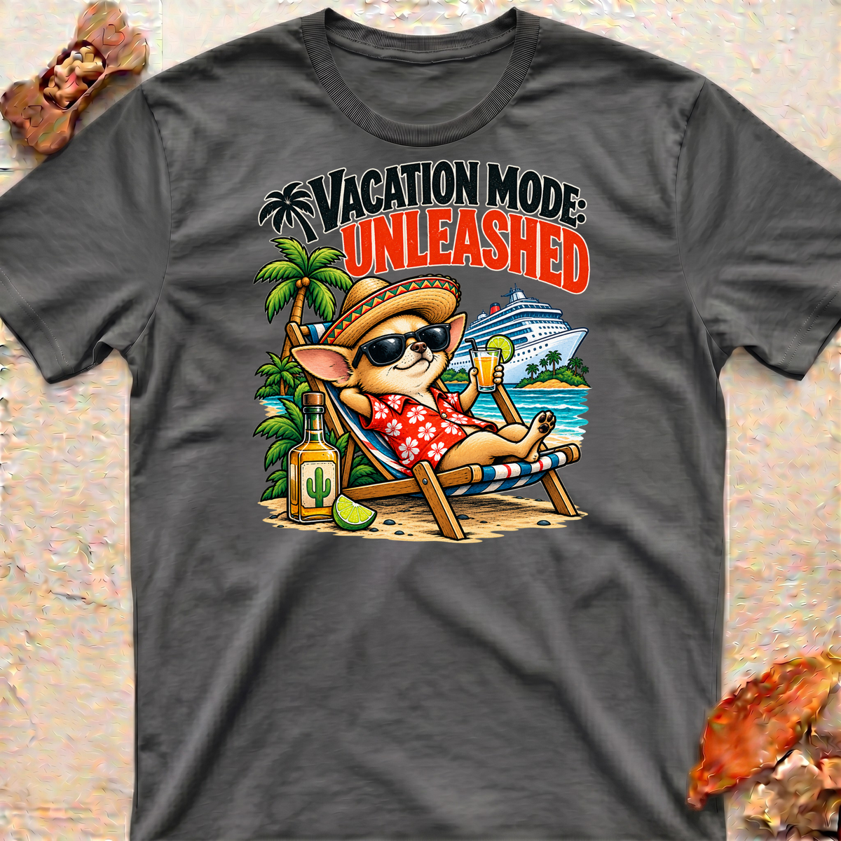Vacation Chihuahua T-Shirt