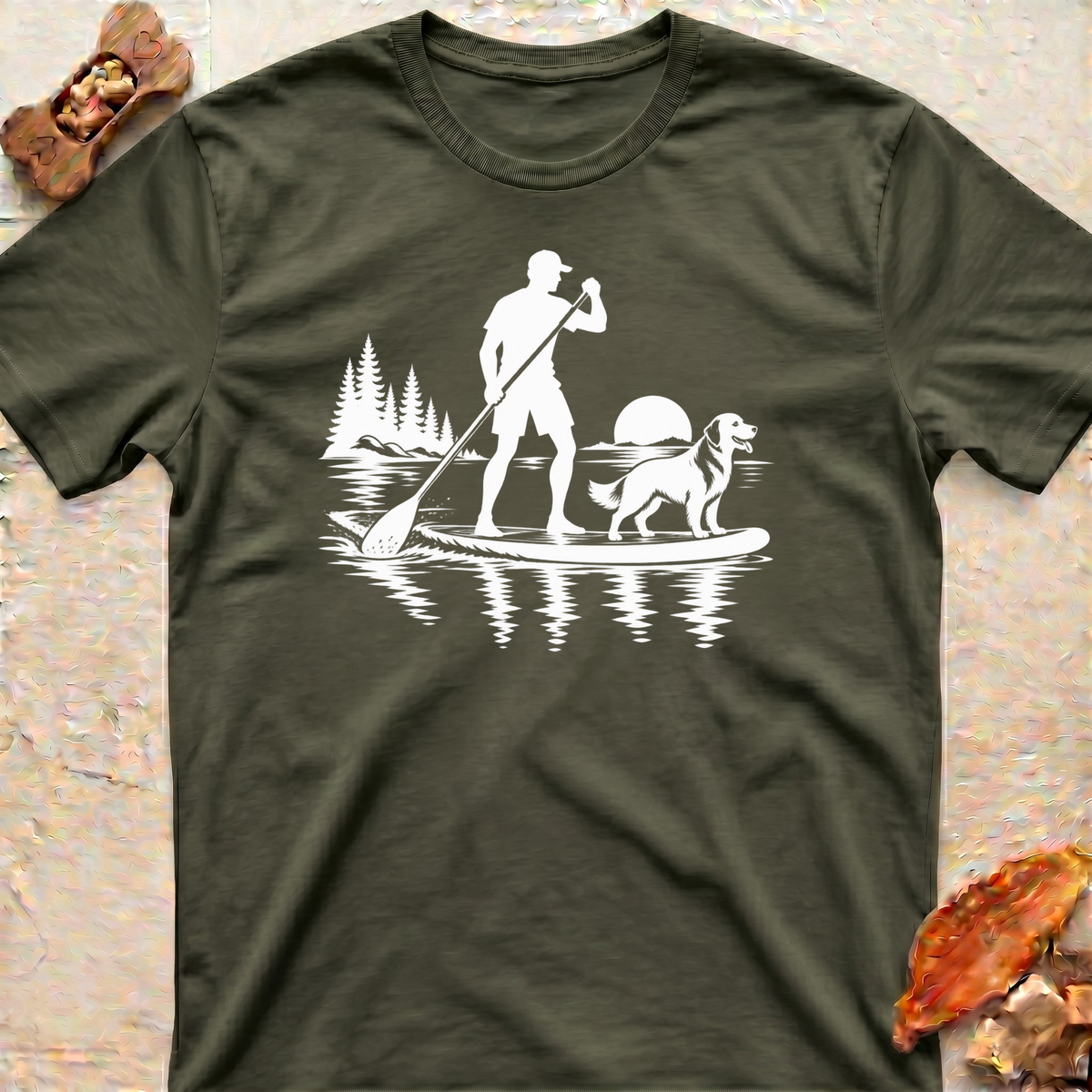 Paddle and Dog T-Shirt