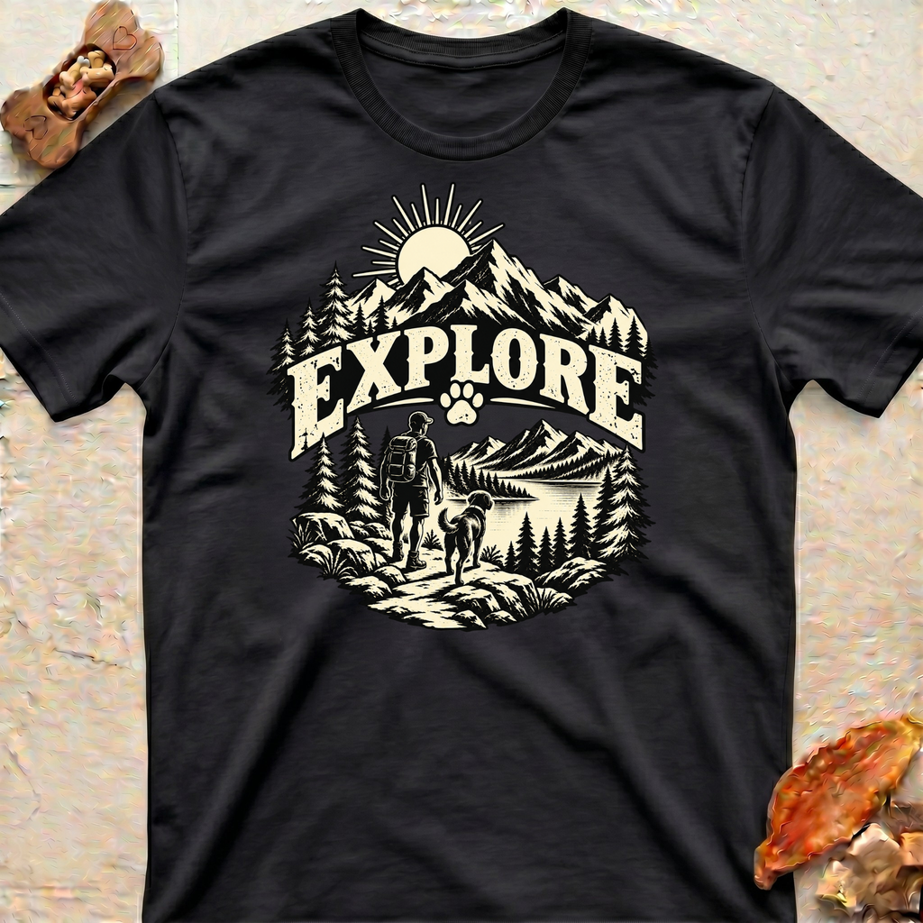Outdoors Dog T-Shirt