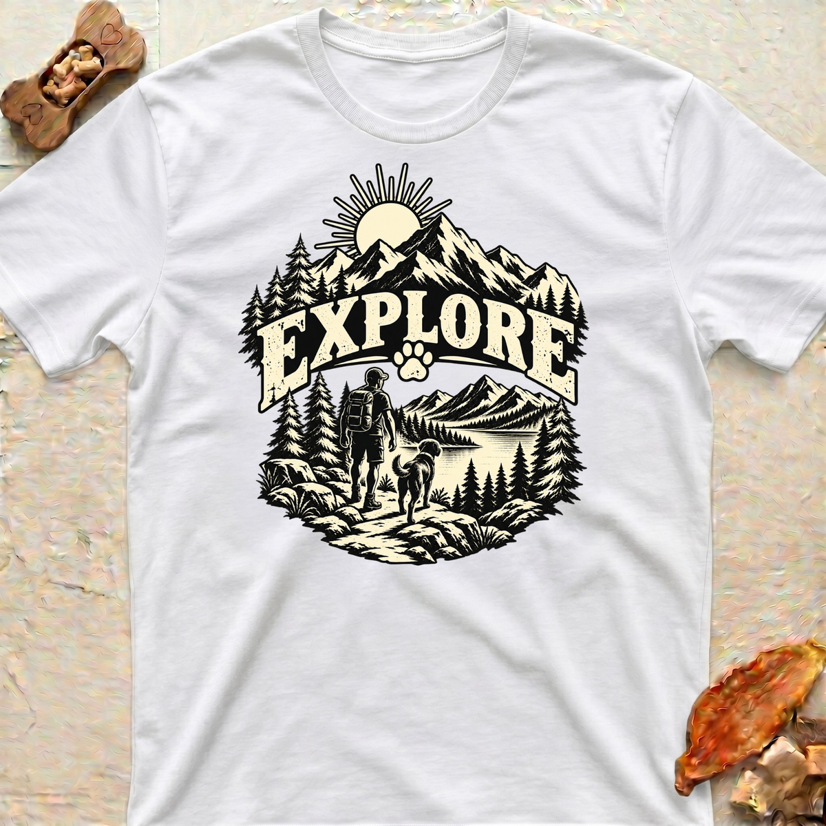 Outdoors Dog T-Shirt