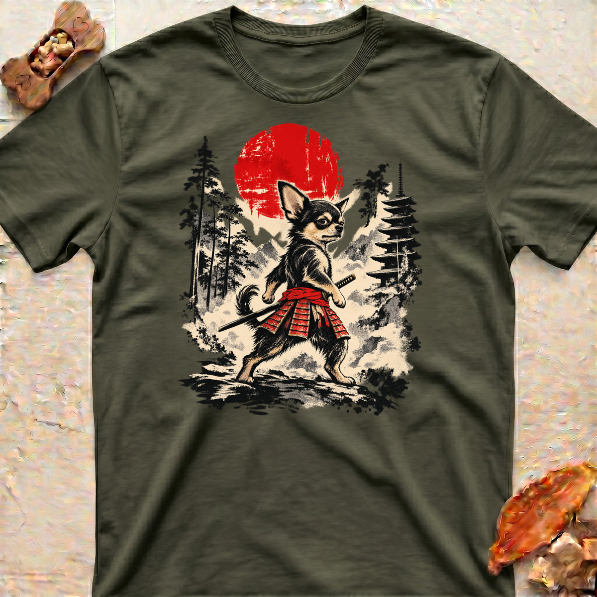 Samurai Chihuahua T-Shirt