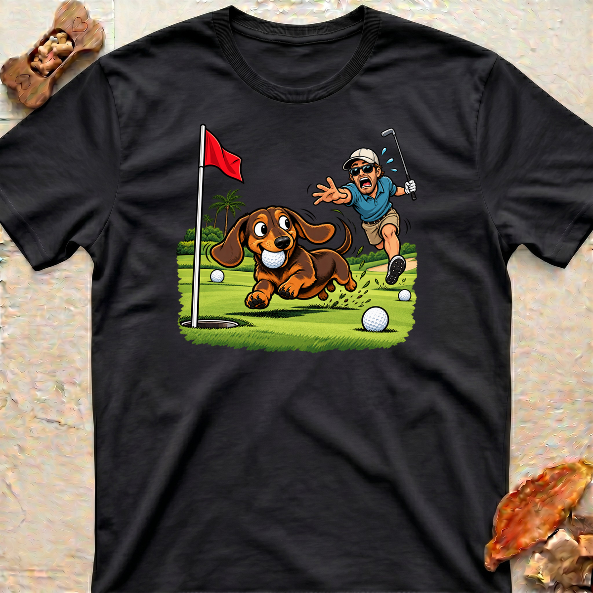 Golfer Weiner T-Shirt