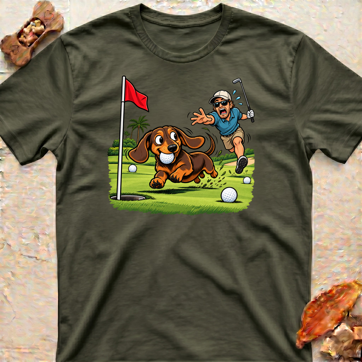 Golfer Weiner T-Shirt