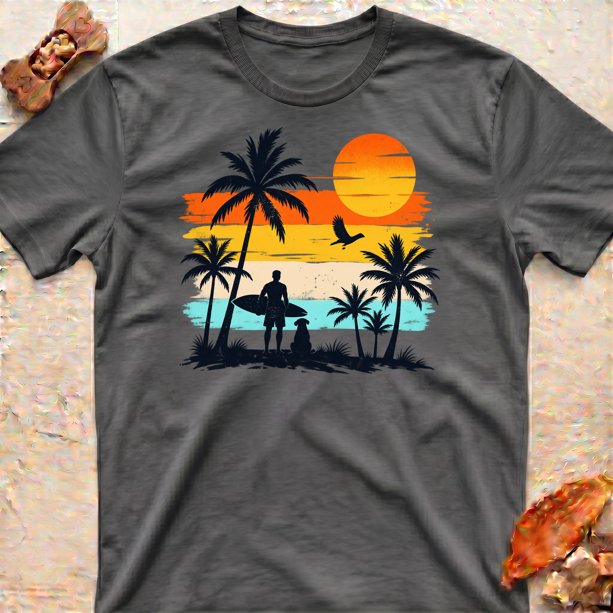 Surfing Dog T-Shirt