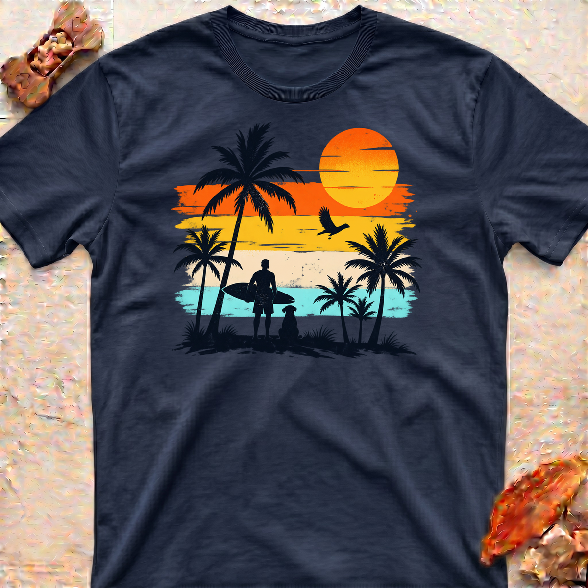 Surfing Dog T-Shirt