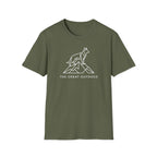 German Shepherd Relaxed T-Shirt — "The Great Outdoors" Graphic Tee
