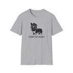 Corgi Graphic Tee - "Stubby But Deadly" Funny Dog Lover T-Shirt