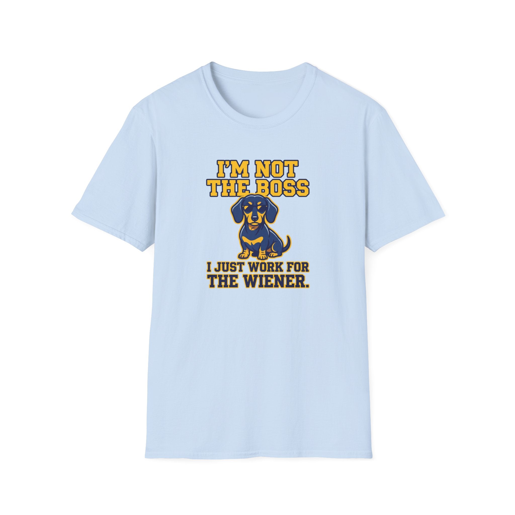 Dachshund T-Shirt "I’m Not the Boss"