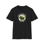 Labrador Retriever Retro Graphic T-Shirt — "Dog of Honor" Design