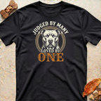Loved by a Pitbull T-Shirt
