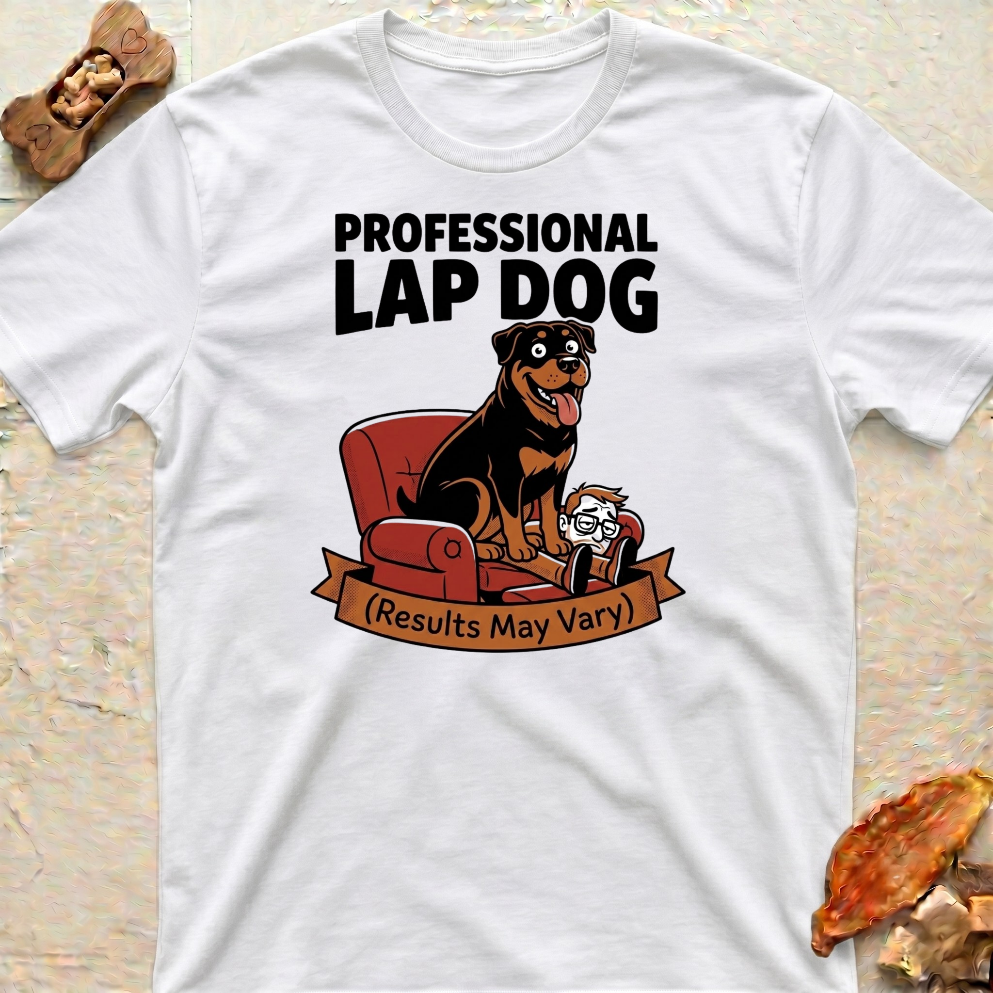 Lap Dog Rottweiler T-Shirt
