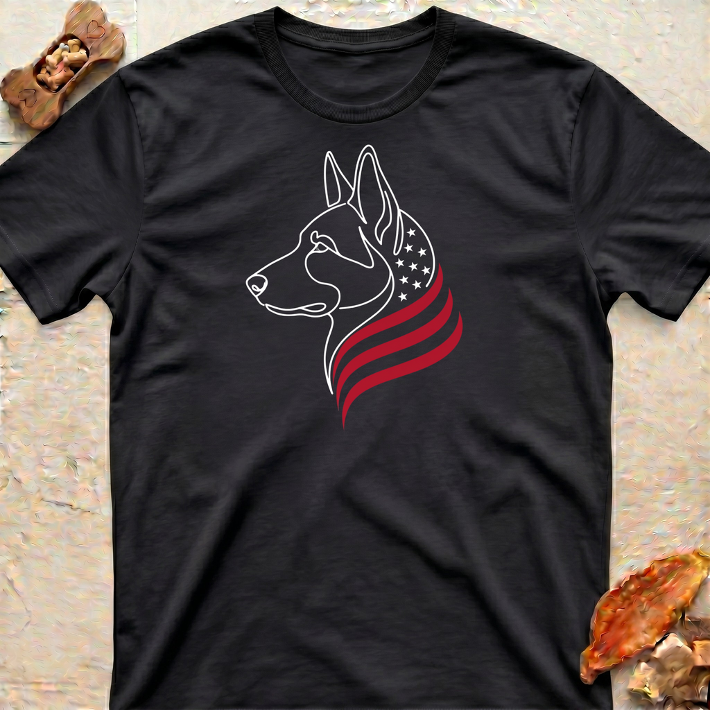Patriotic German Shepherd T-Shirt