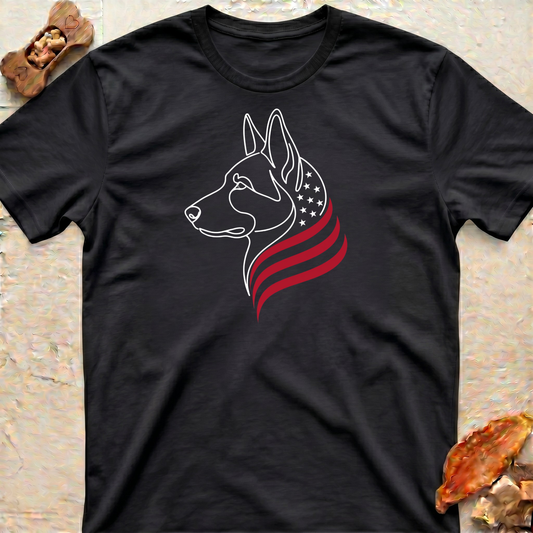 Patriotic German Shepherd T-Shirt