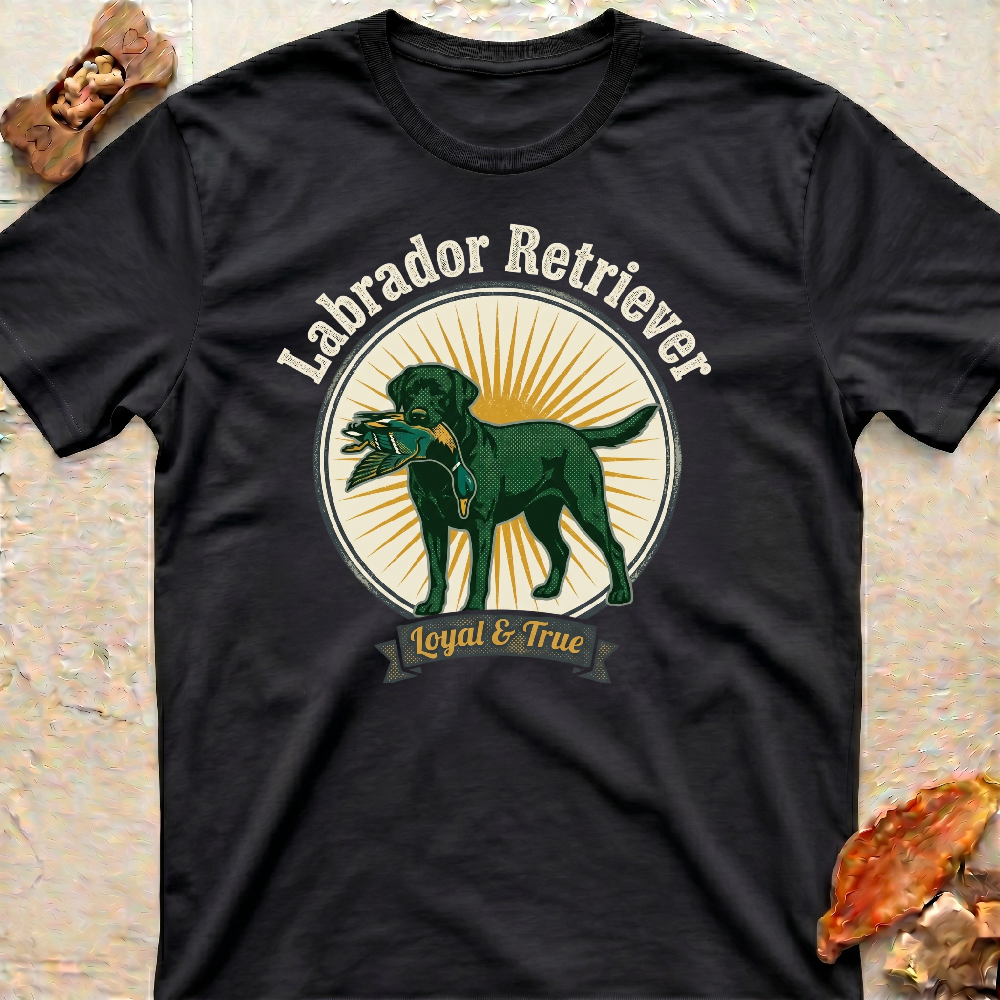 Lab Retriever Retro T-Shirt