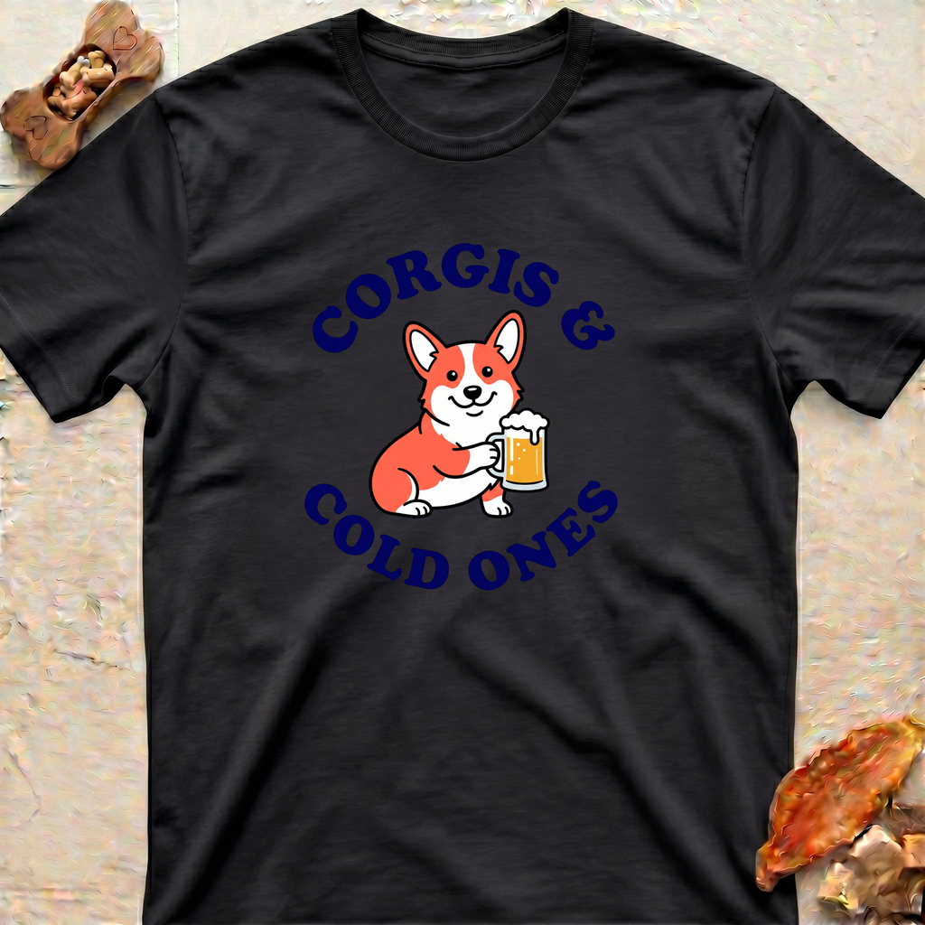 Corgis & Cold Ones T-Shirt