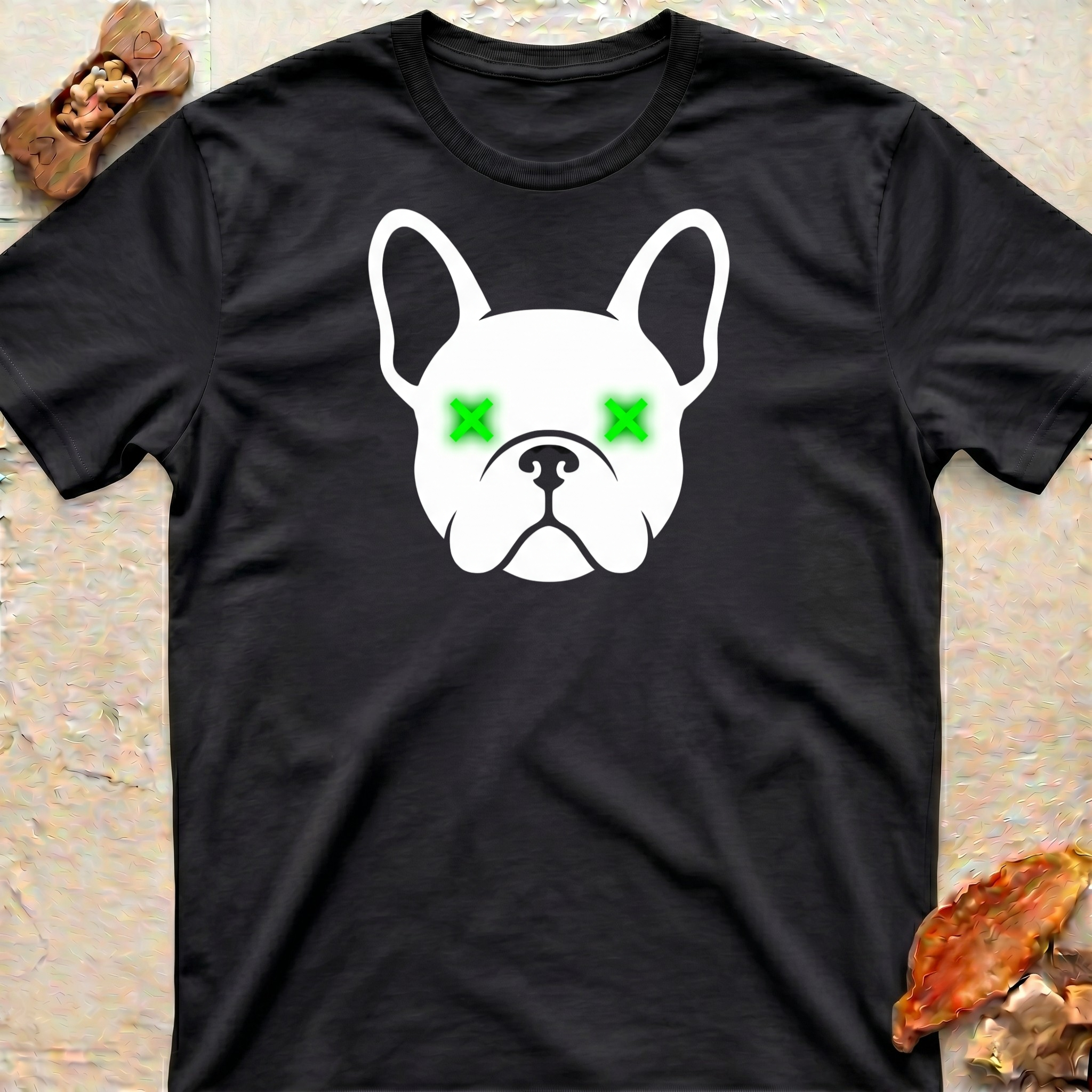 Frenchie Neon Eyes t-Shirt