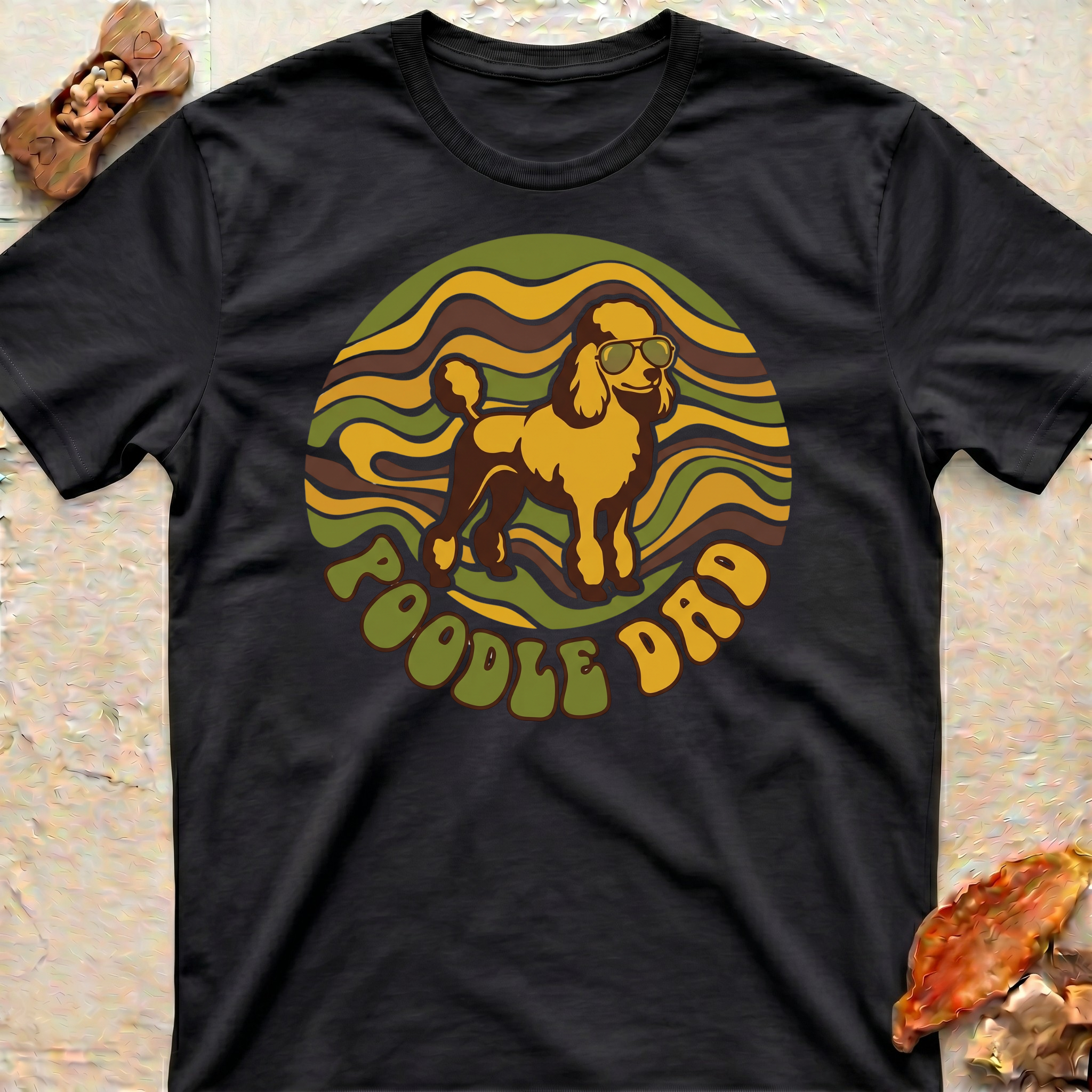 Retro Design Poodle T-Shirt