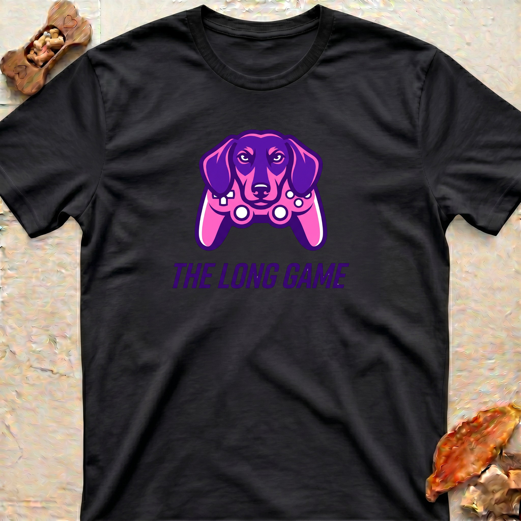 Dachshund Dog Dad Gamer T-Shirt