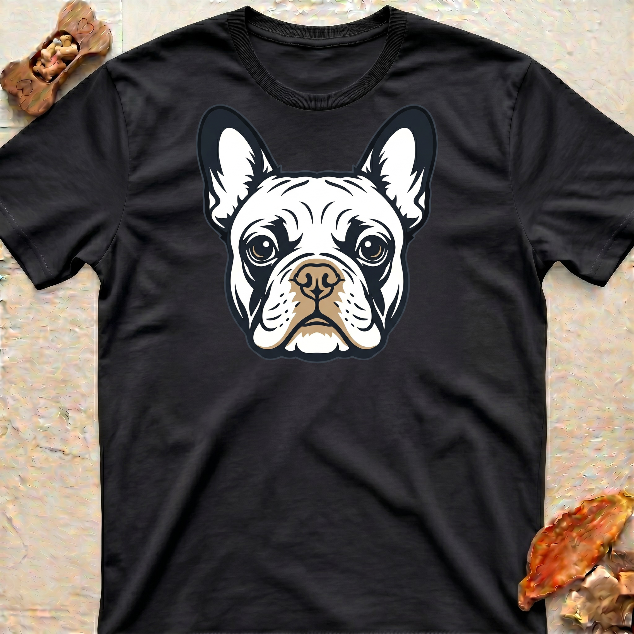 Cute Frenchie Face T-Shirt