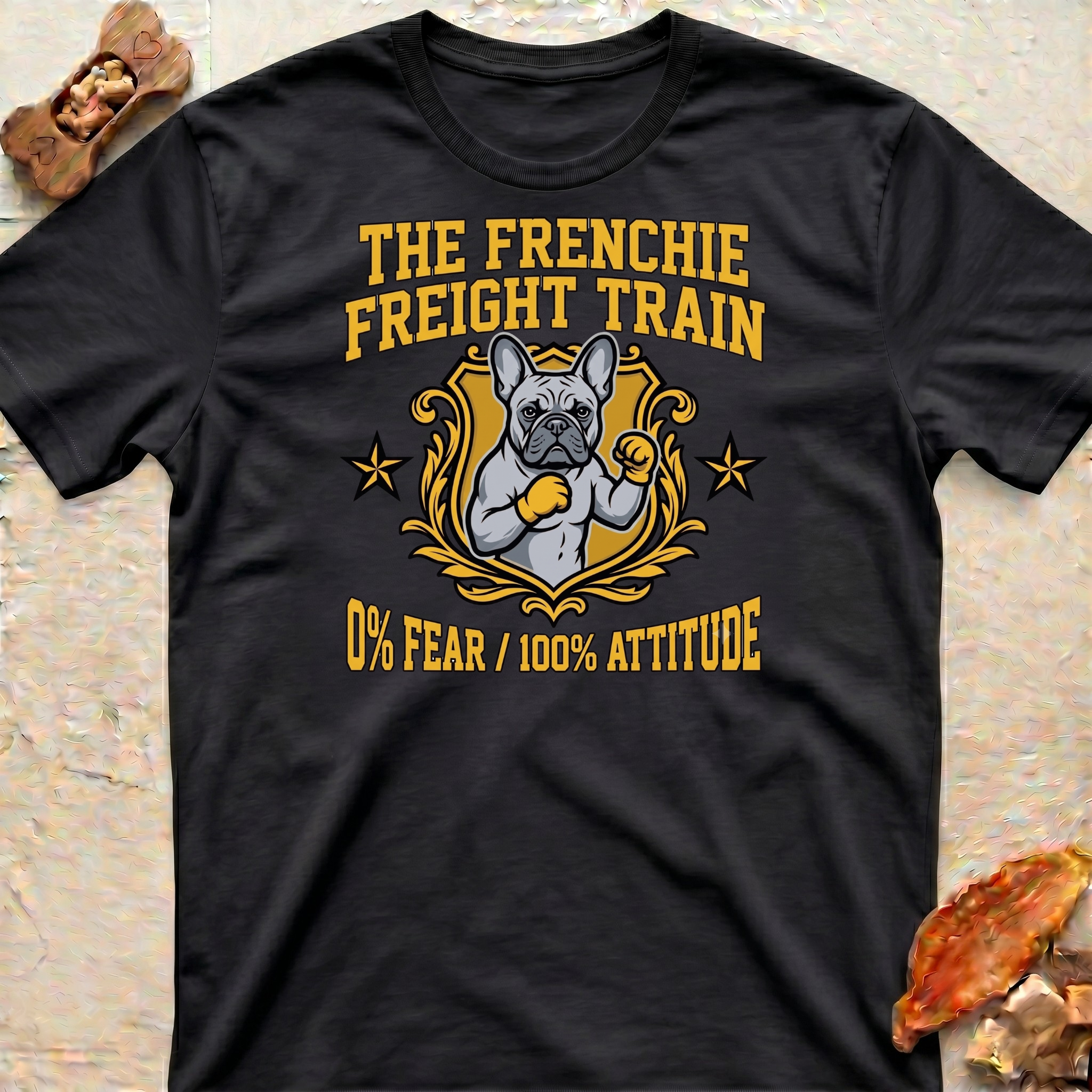 Frenchie Train T-Shirt