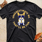 Frenchie with Sunglasses T-Shirt