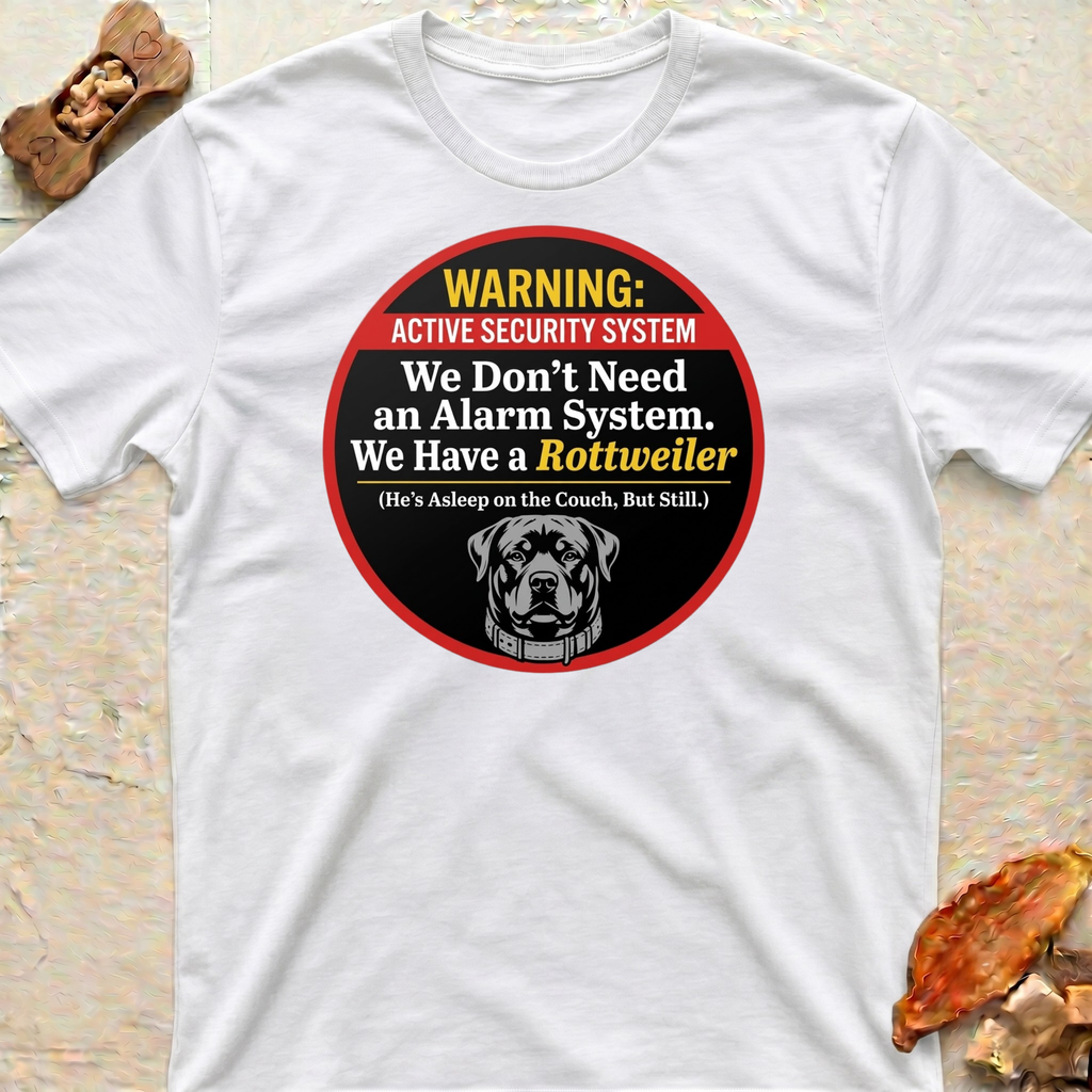 Rottweiler Security T-Shirt