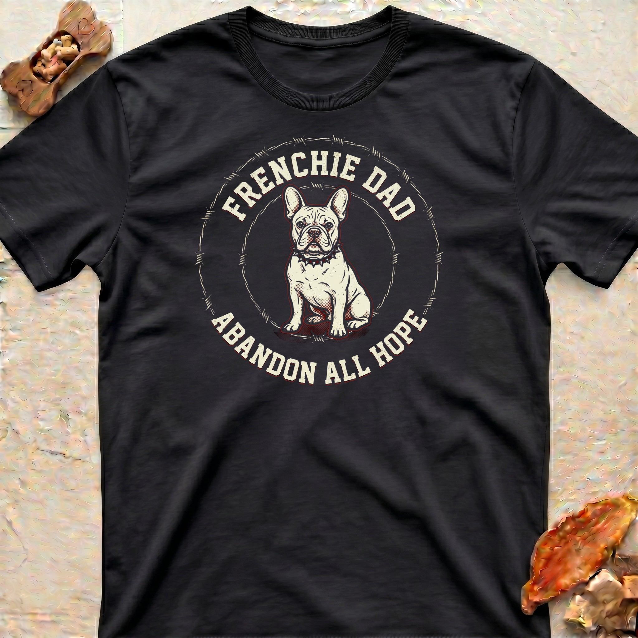 Frenchie Dad Vintage T-Shirt