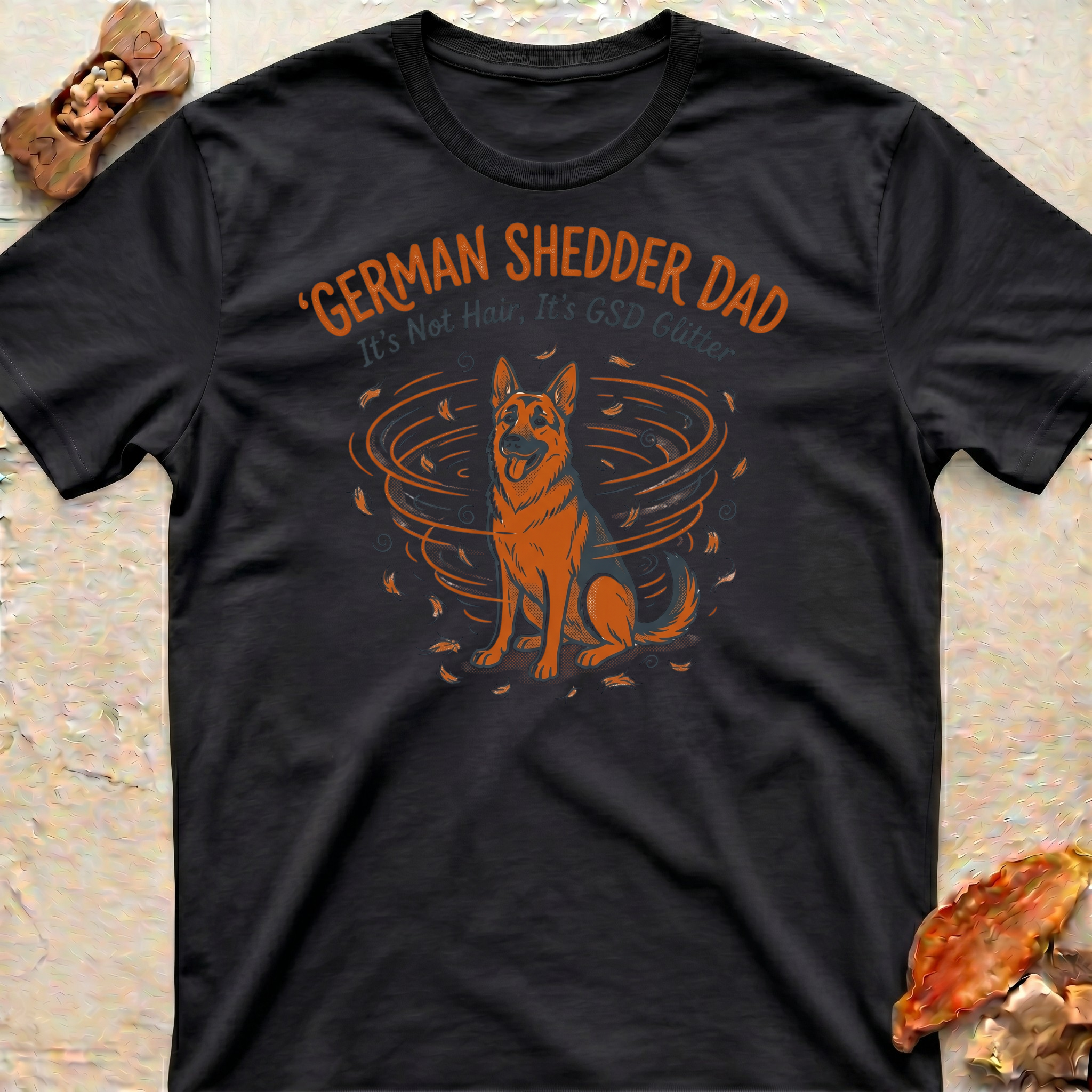 Funny German Shedder Dad T-Shirt