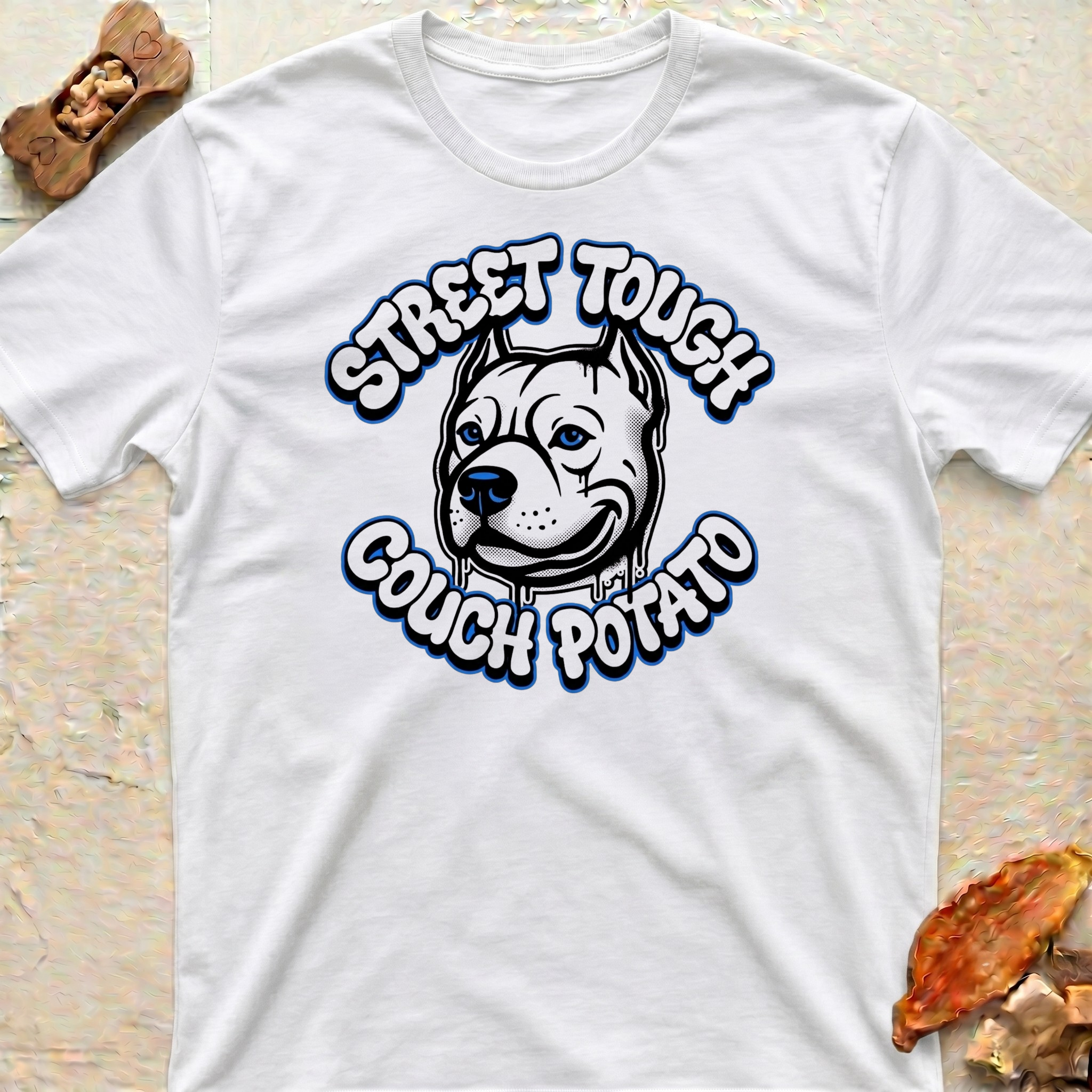 Couch Potato Pitbull T-Shirt