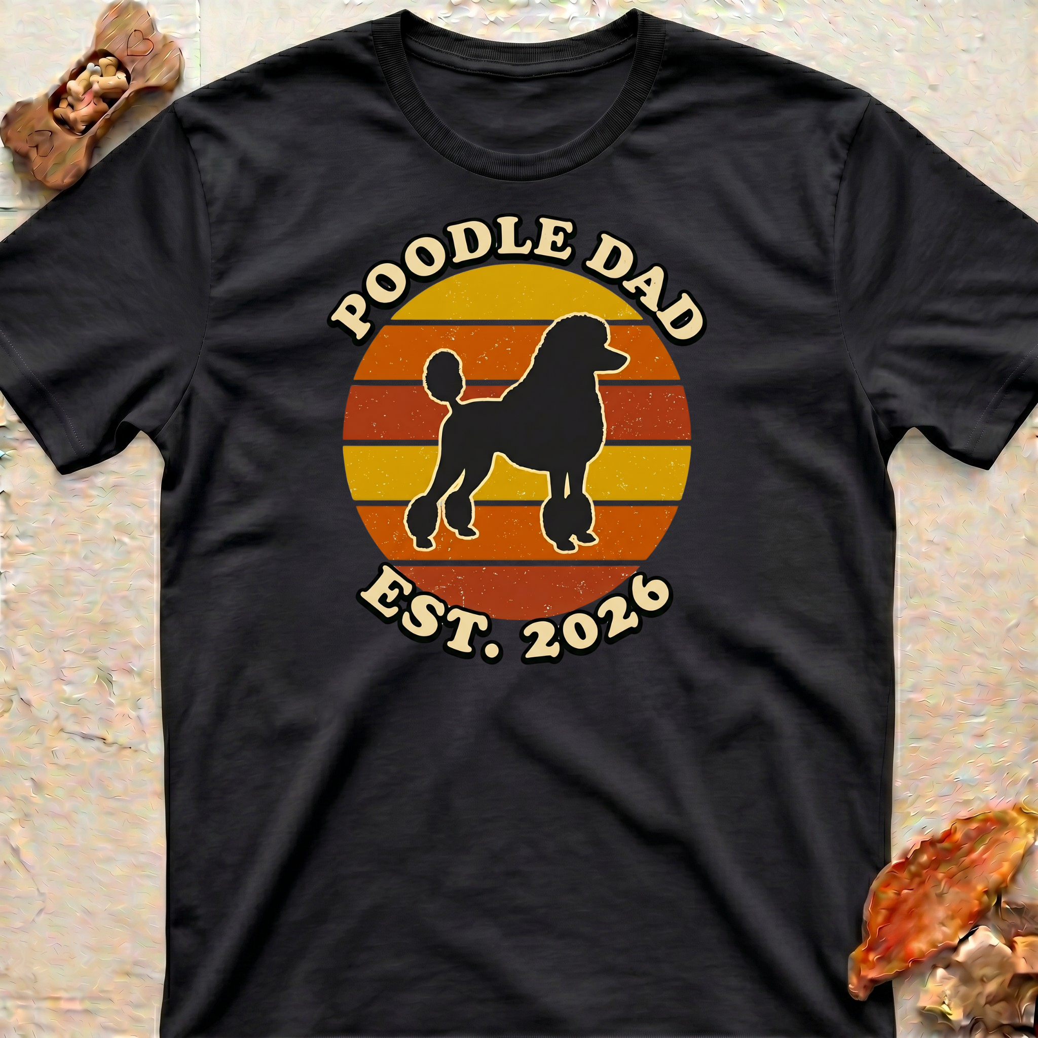 Poodle Dad 2026 T-Shirt