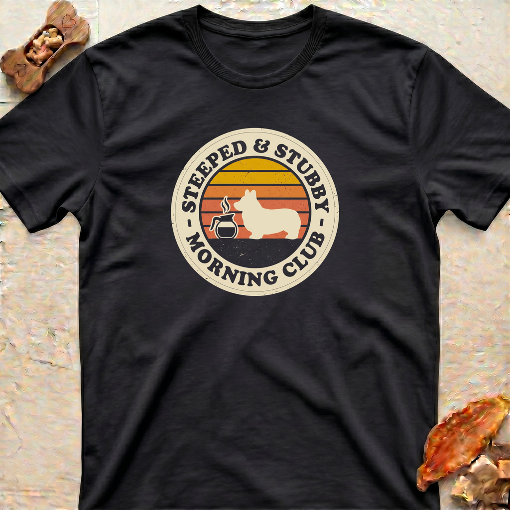 Corgi T‑Shirt — Steeped & Stubborn