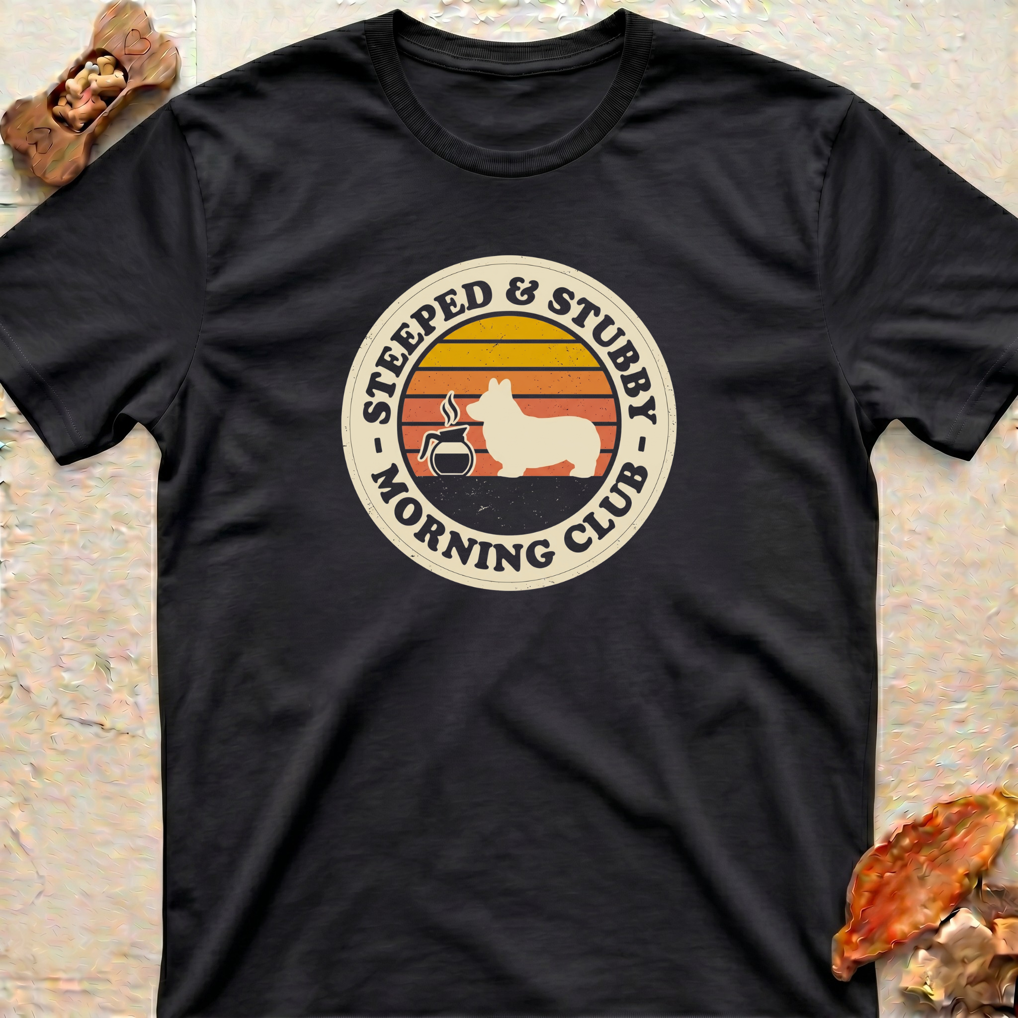 Corgi T‑Shirt — Steeped & Stubborn