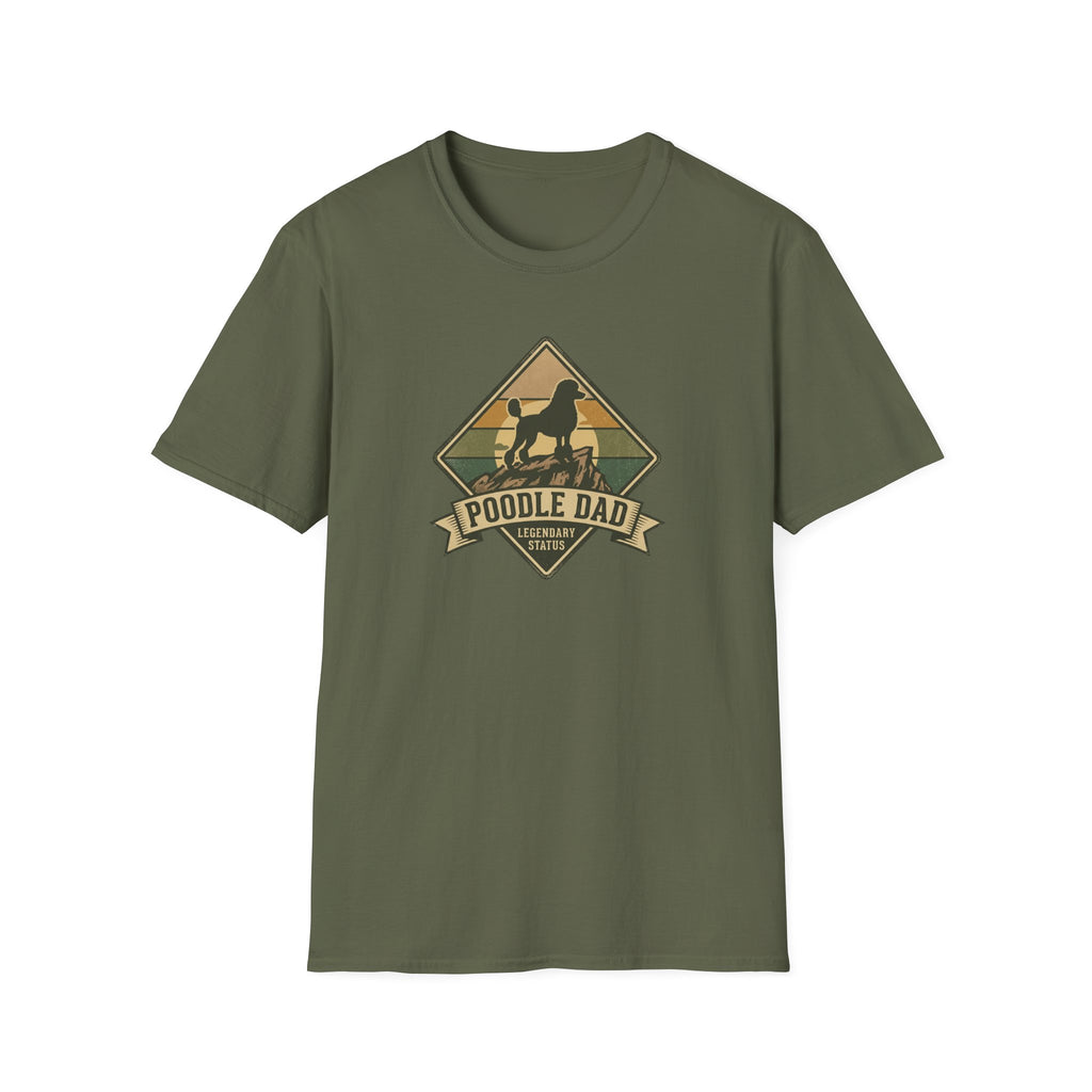 Poodle Dad T-Shirt — Vintage Outdoors Dog Dad Tee